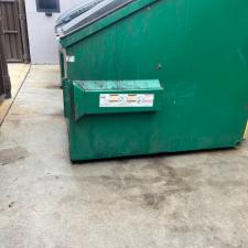 Dumpster Pad Cleaning 5